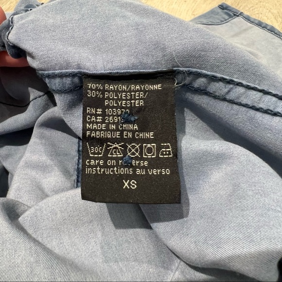 Obey Propaganda Chambray Denim Shirt- XS - Picture 11 of 11